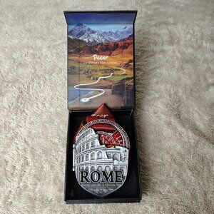 PACER Adventure Challenges Finisher Medal Rome 26 Mile Marathon Collectible